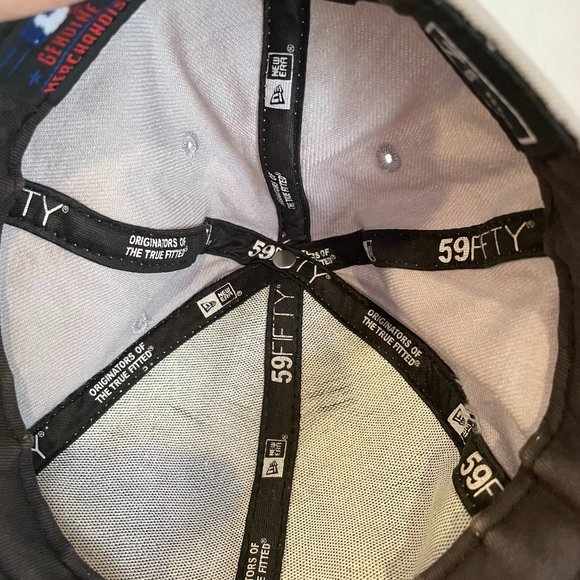 Boston Red Sox New Era 59Fifty Spellout Hat - Picture 8 of 8